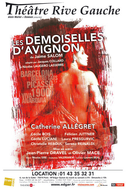 Les demoiselles d'Avignon au Théâtre Rive Gauche