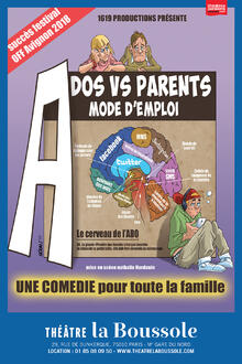 Ados vs parents mode d'emploi, Théâtre La Boussole