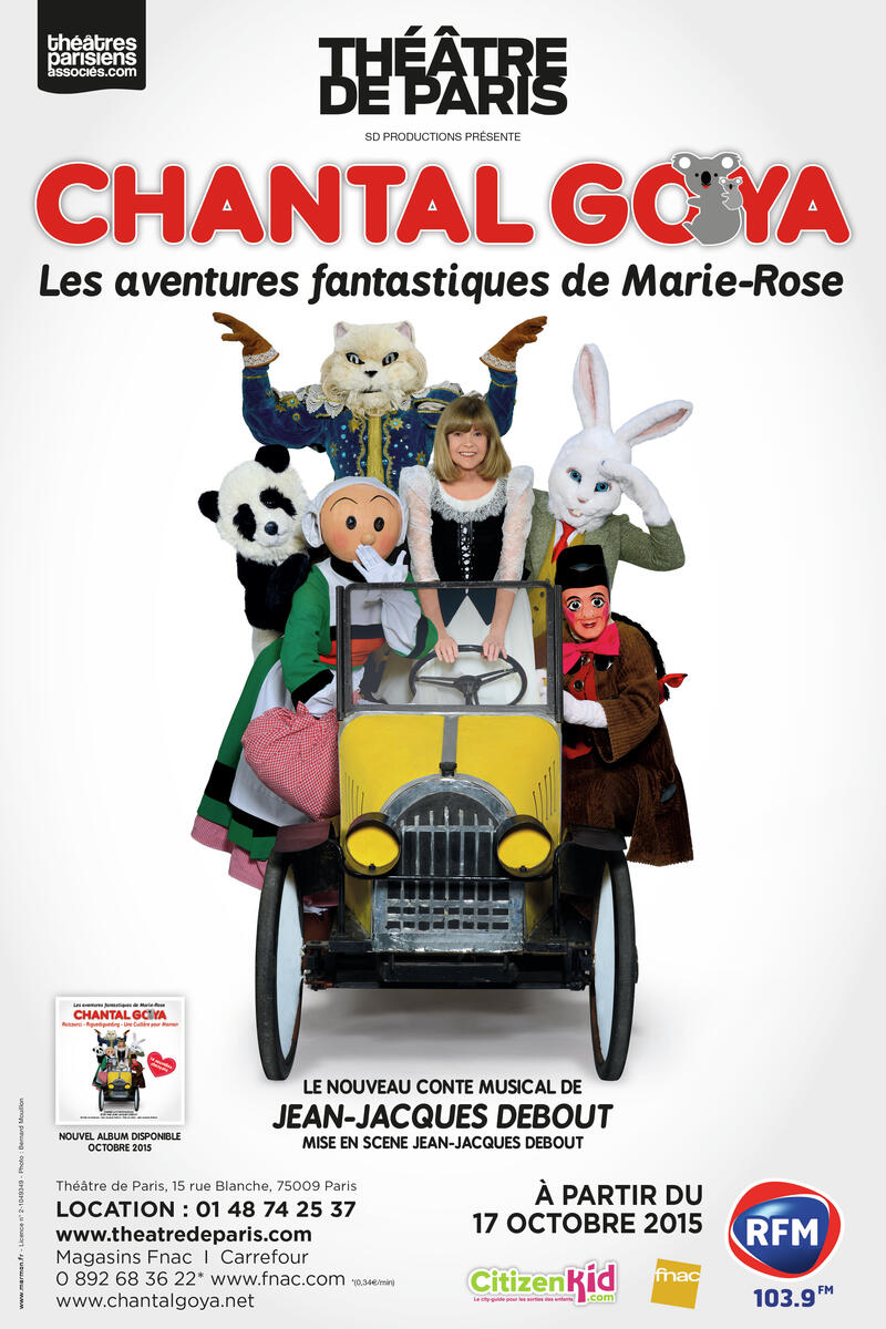 Chantal Goya dans "Les aventures fantastiques de Marie Rose"