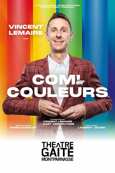 Com' en couleurs au Théâtre de la Gaîté Montparnasse