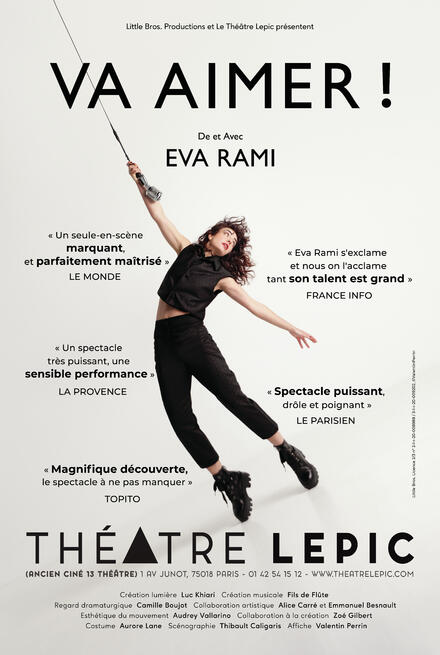 EVA RAMI - Va aimer ! au Théâtre Lepic
