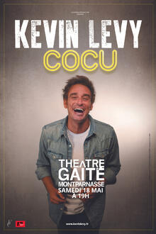 Kevin Levy dans COCU, Théâtre de la Gaîté Montparnasse