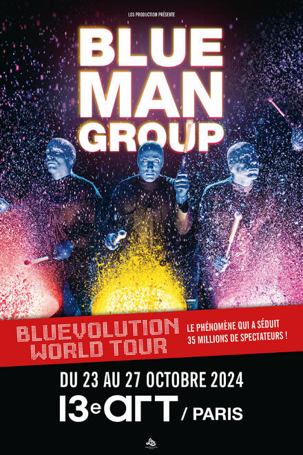 Blue Man Group au Théâtre le 13ème Art