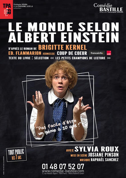 Le monde selon Albert Einstein au Théâtre Comédie Bastille