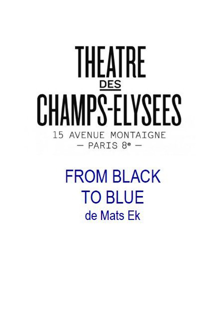 From Black to Blue au Théâtre des Champs-Elysées