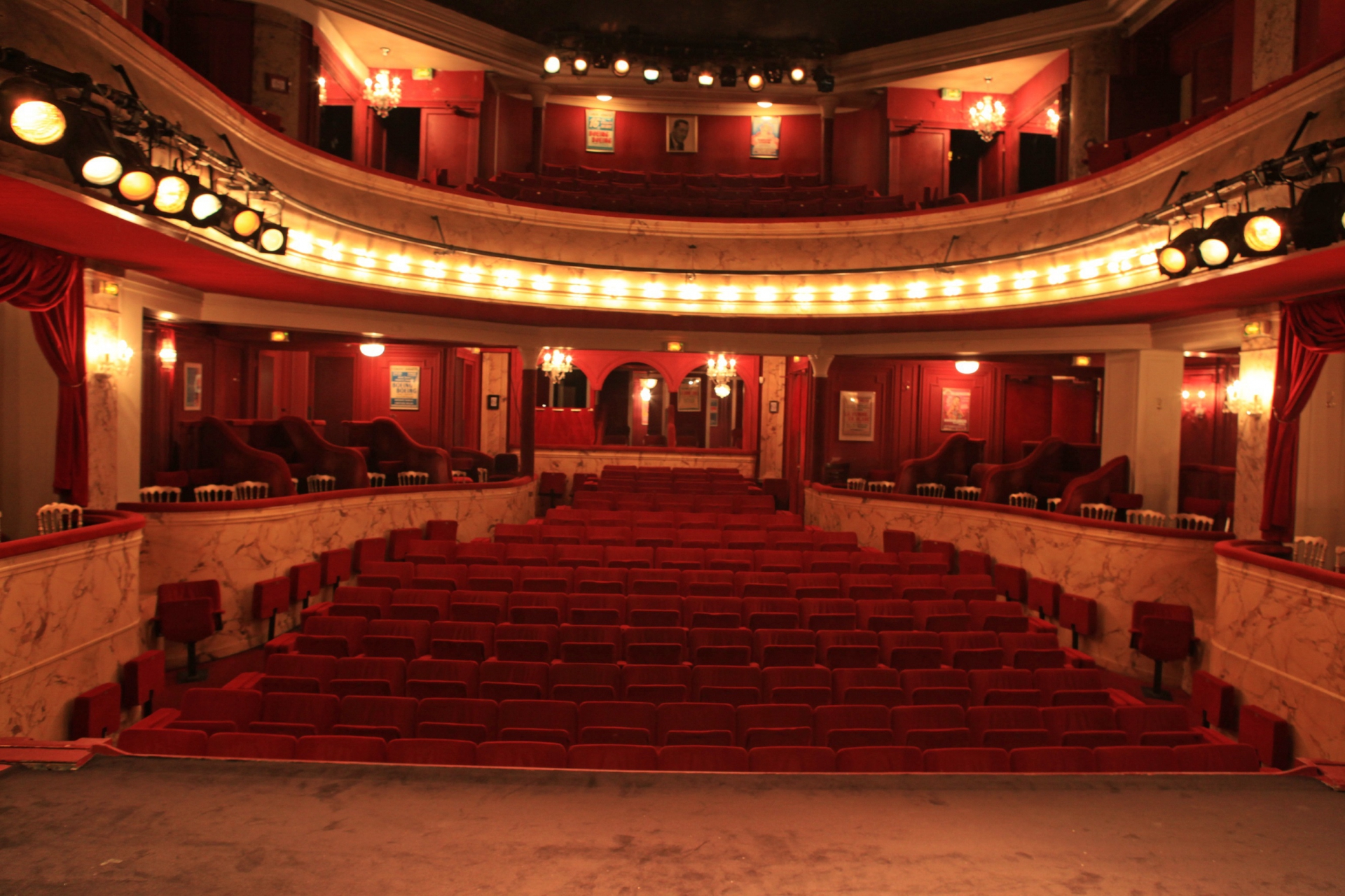 Intérieur Théâtre Michel 