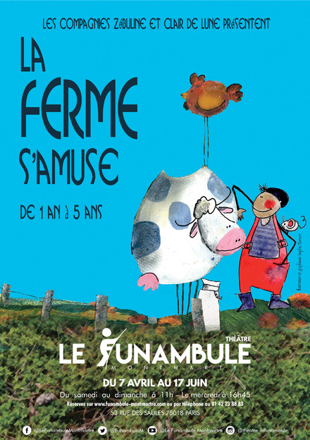 La ferme s'amuse au Théâtre du Funambule Montmartre