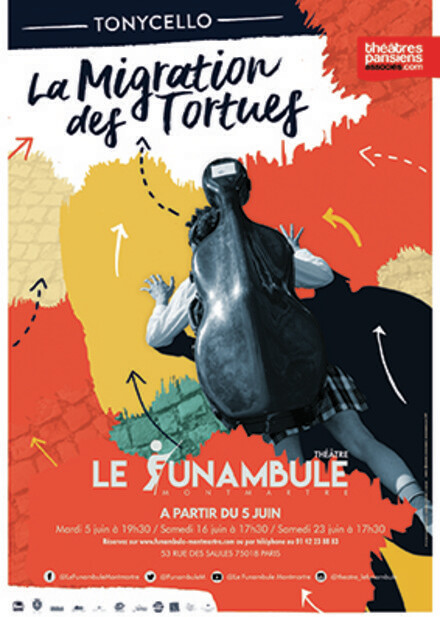 Tonycello, La Migration des Tortues au Théâtre du Funambule Montmartre