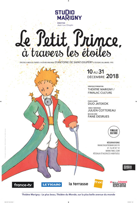 Le Petit Prince à travers les étoiles au Théâtre Marigny Studio