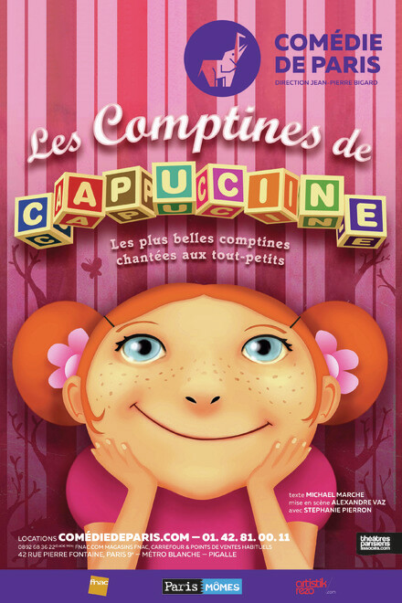 Les Comptines de Capucine au Théâtre Comédie de Paris