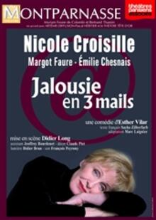 Jalousie en trois mails, Théâtre Montparnasse