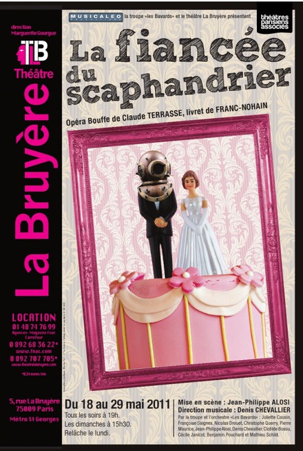 La Fiancée du Scaphandrier au Théâtre Actuel La Bruyère