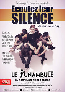 Ecoutez leur silence, Théâtre du Funambule Montmartre