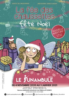 La fée des chaussettes fête noël, Théâtre du Funambule Montmartre