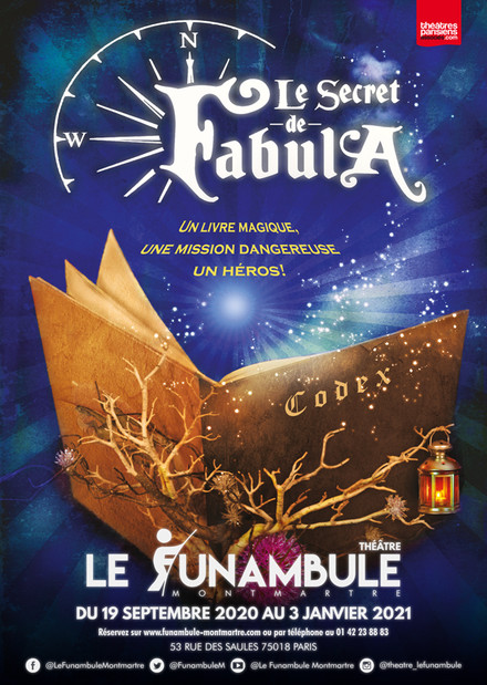 Le secret de Fabula au Théâtre du Funambule Montmartre