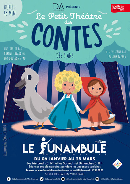 Le petit théâtre des contes au Théâtre du Funambule Montmartre
