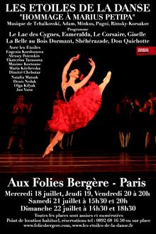 Les étoiles de la danse, Hommage à Marius Petipa, Théâtre des Folies Bergère