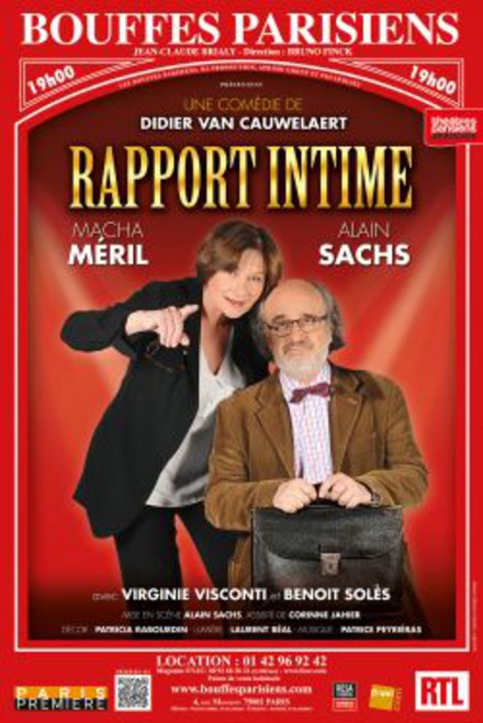 Rapport intime au Théâtre des Bouffes Parisiens