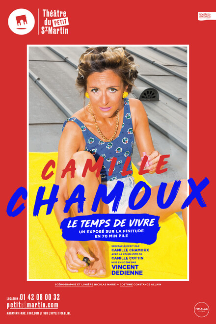 Camille Chamoux - Le temps de vivre au Théâtre du Petit Saint-Martin