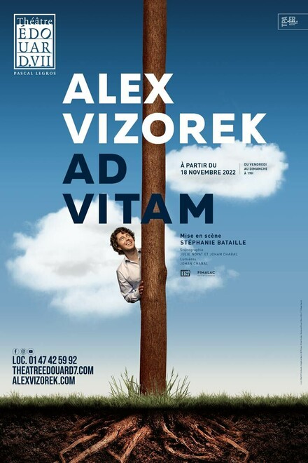 Alex Vizorek « Ad Vitam » au Théâtre Edouard VII