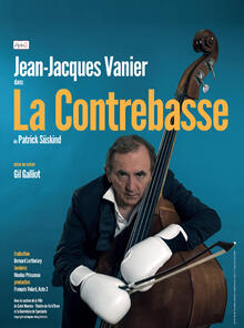 Jean-Jacques Vanier dans La Contrebasse, Théâtre Comédie Odéon