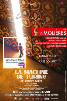 La Machine de Turing, Théâtre La Scala Provence
