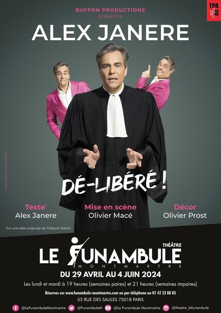 Dé-libéré au Théâtre du Funambule Montmartre