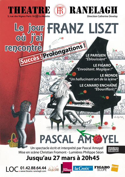 Le Jour où j'ai rencontré Franz Liszt au Théâtre le Ranelagh