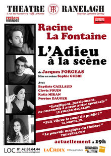 Racine La Fontaine, L’adieu à la scène